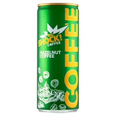 Obrázek Big Shock! Coffee Hazelnut 250ml