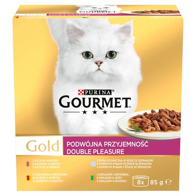 Obrázek GOURMET Gold Multipack Double Pleasure 8 x 85g