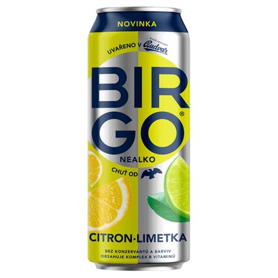 Obrázek Birgo Nealko citron-limetka 0,5l