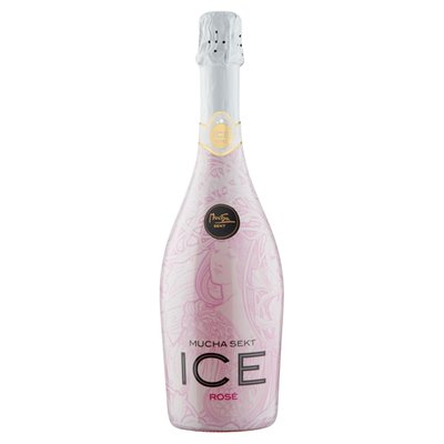 Obrázek Mucha Sekt Ice rosé 0,75l