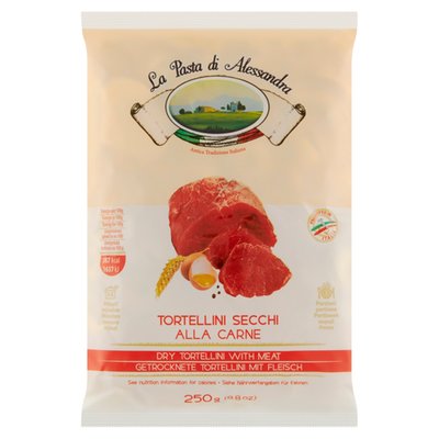 Obrázek La Pasta di Alessandra Sušené vaječné těstoviny s masovou náplní 250g