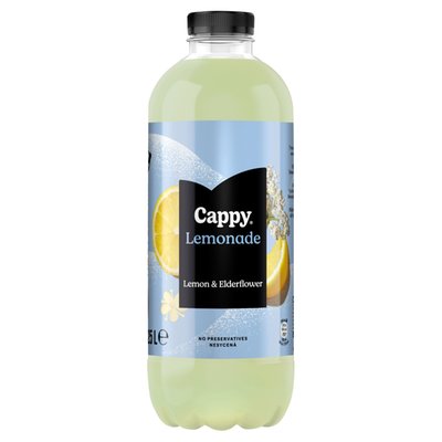 Obrázek Cappy Lemonade Lemon & Elderflower 1,25l