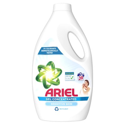 Obrázek Ariel Sensitive 2,145 L (39 praní) - prací gel