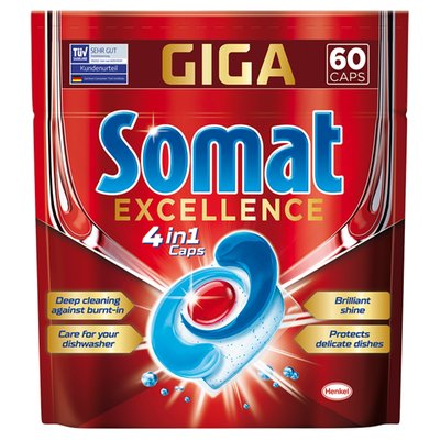 Obrázek SOMAT TABLETY EXCELLENCE 60KS