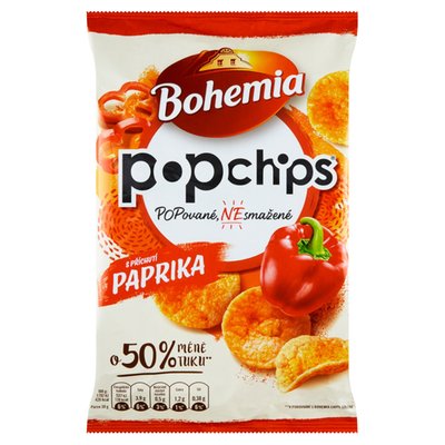 Obrázek Bohemia Popchips S příchutí paprika 65g