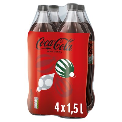 Obrázek Coca-Cola Zero 4 x 1,5l