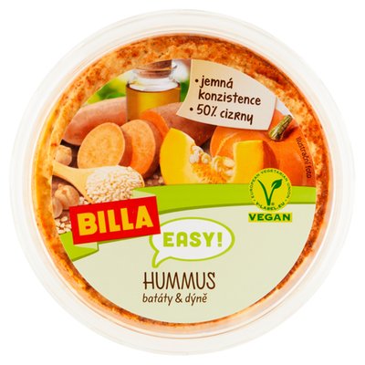 Obrázek BILLA EASY Hummus batáty & dýně 160g