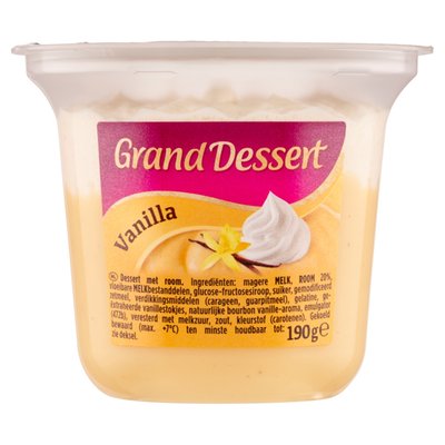 Obrázek Ehrmann Grand Dessert Vanilla 190g