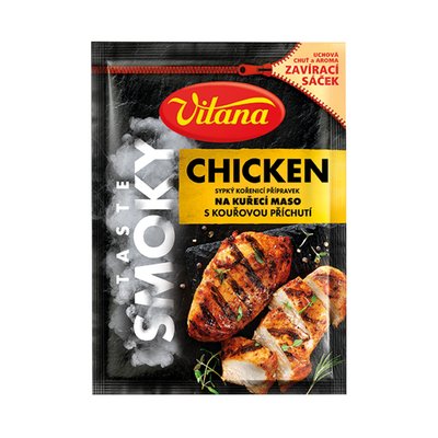 Obrázek Vitana Chicken sypký kořenicí přípravek na kuřecí maso s kouřovou příchutí 23g