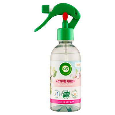 Obrázek Air Wick Active Fresh Osvěžovač vzduchu ve spreji jasmínové květy 237ml