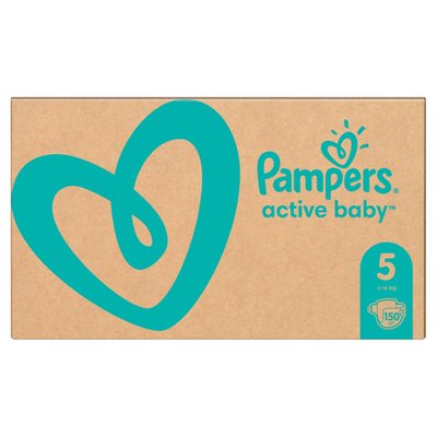 Obrázek Pampers Active Baby Plenky Velikost 5 X150, 11kg-16kg