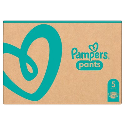 Obrázek Pampers  Plenkové Kalhotky Velikost 5, 152 dětské plenky, 12kg - 17kg