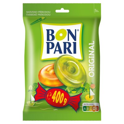 Obrázek BON PARI Originál bonbóny s ovocnými příchutěmi 400g