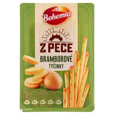 Obrázek Bohemia Z pece bramborové tyčinky 80g