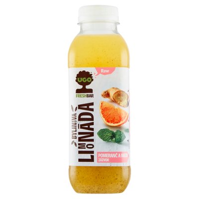 Obrázek Ugo Bylinková limonáda pomeranč a máta zázvor 500ml