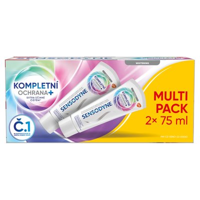 Obrázek Sensodyne Whitening Kompletní ochrana+ zubní pasta s fluoridem 2 x 75ml