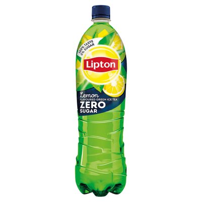 Obrázek Lipton Zero Ice Tea Green ledový čaj s příchutí citronu 1,5l