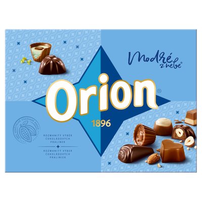 Obrázek ORION Modré z nebe čokoládové pralinky mix 150g