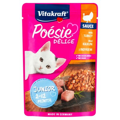 Obrázek Vitakraft Poésie Délice kompletní krmivo pro mladé kočky 85g