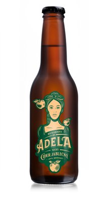 Obrázek Cider jablečný suchý Adéla 0,33