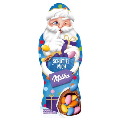 Obrázek Milka Mléčná čokoláda z alpského mléka s kakaovým dražé 61g