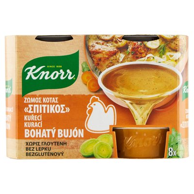Obrázek Knorr Bohatý Bujón Kuřecí 8 x 28g (224g)